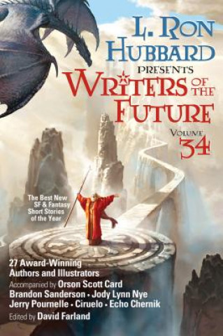 Kniha L. Ron Hubbard Presents Writers of the Future Volume 34 L Ron Hubbard