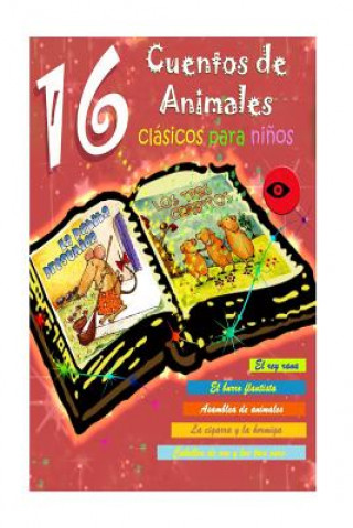Kniha 16 Cuentos de Animales Clásicos para Ni?os Hermanos Grimm