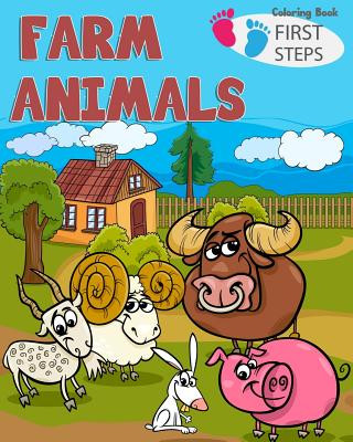 Книга farm Animals Coloring Book: farm animals books for kids & toddlers - Boys & Girls - activity books for preschooler - kids ages 1-3 2-4 3-5 Lynn Knecht