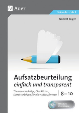 Kniha Aufsatzbeurteilung einfach und transparent 8-10 Norbert Berger