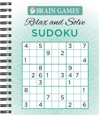 Книга Brain Games - Relax and Solve: Sudoku (Teal) Publications International