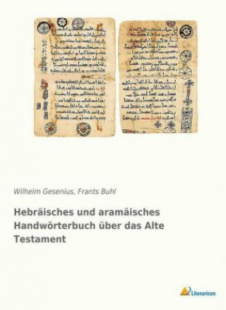Knjiga Hebräisches und aramäisches Handwörterbuch über das Alte Testament Wilhelm Gesenius