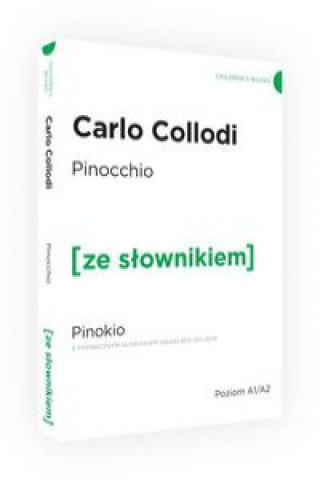 Книга Pinokio wersja angielska z podręcznym słownikiem Collodi Carlo