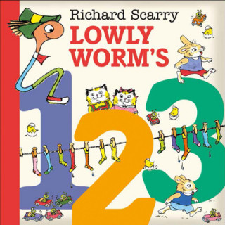 Carte Lowly Worm's 123 Richard Scarry
