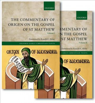 Carte Commentary of Origen on the Gospel of St Matthew Ronald E. Heine
