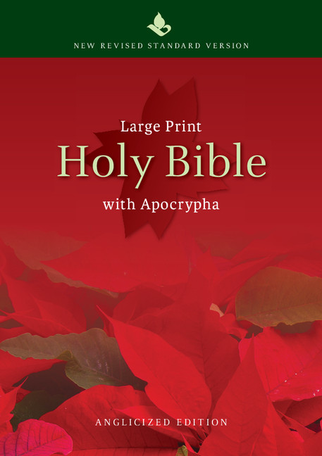 Book NRSV Large-Print Text Bible with Apocrypha, NR690:TA 