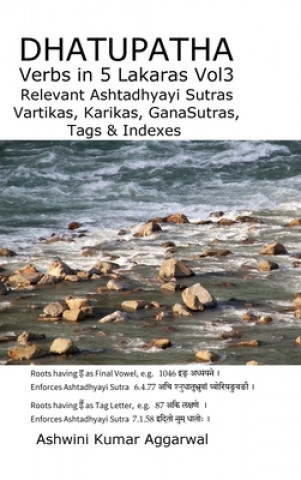 Livre Dhatupatha Verbs In 5 Lakaras Vol3 Ashwini Kumar Aggarwal