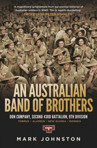 Książka Australian Band of Brothers Mark Johnston