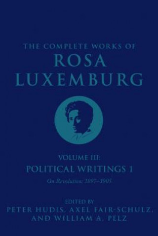 Carte The Complete Works of Rosa Luxemburg Volume III Rosa Luxemburg