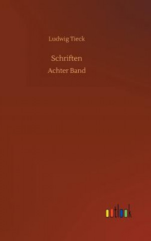 Kniha Schriften Ludwig Tieck