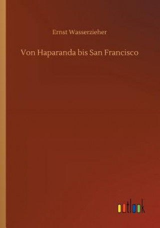 Kniha Von Haparanda bis San Francisco Ernst Wasserzieher