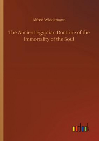 Kniha Ancient Egyptian Doctrine of the Immortality of the Soul Alfred Wiedemann