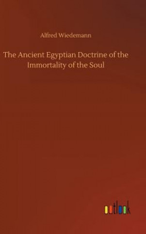 Książka Ancient Egyptian Doctrine of the Immortality of the Soul Alfred Wiedemann