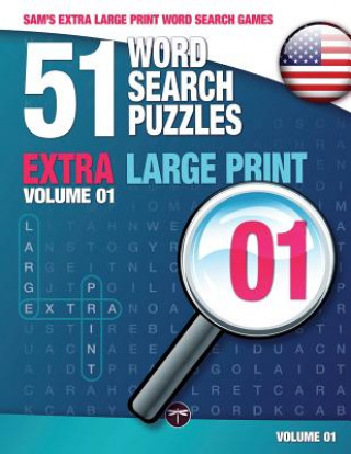 Kniha Sam's Extra Large Print Word Search Games Sam Mark