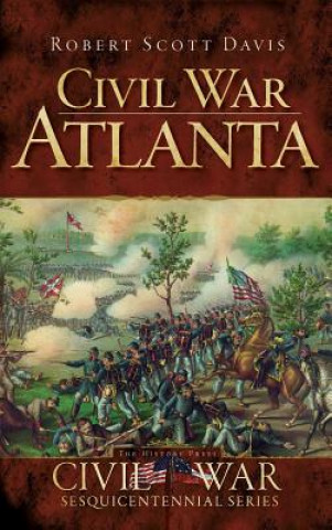 Carte Civil War Atlanta Robert Scott Davis
