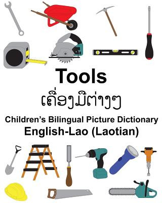 Carte English-Lao (Laotian) Tools Children's Bilingual Picture Dictionary Richard Carlson Jr