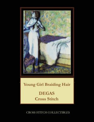 Книга Young Girl Braiding Hair Cross Stitch Collectibles