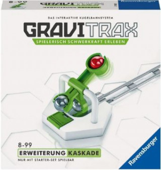 Játék Ravensburger GraviTrax Erweiterung Kaskade - Ideales Zubehör für spektakuläre Kugelbahnen, Konstruktionsspielzeug für Kinder ab 8 Jahren 