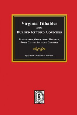 Knjiga Burned Record Counties, Virginia Tithables From. Isobel B Woodson