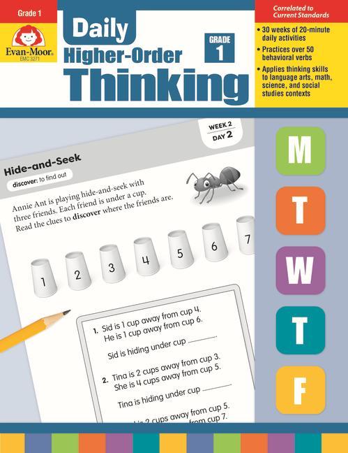 Carte Daily Higher-Order Thinking, Grade 1 Evan-Moor Educational Publishers