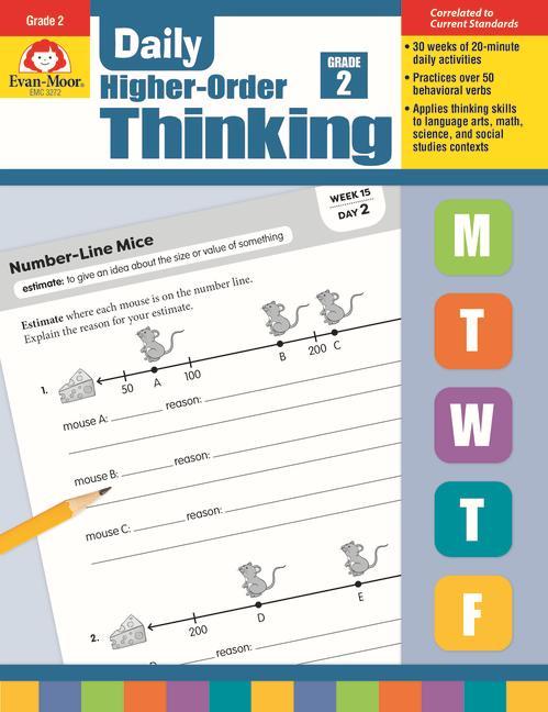 Carte Daily Higher-Order Thinking, Grade 2 Evan-Moor Educational Publishers