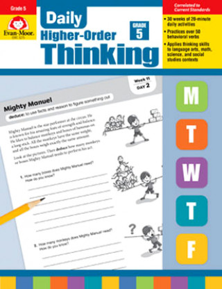 Könyv Daily Higher-Order Thinking, Grade 5 Evan-Moor Educational Publishers