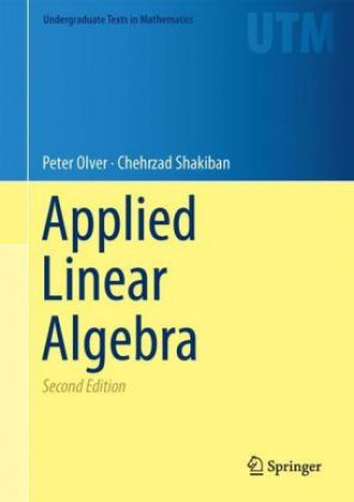 Kniha Applied Linear Algebra Peter Olver