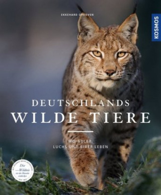 Carte Deutschlands wilde Tiere Ekkehard Ophoven