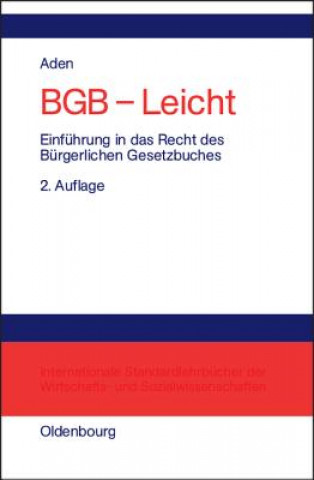 Buch BGB - Leicht Menno Aden