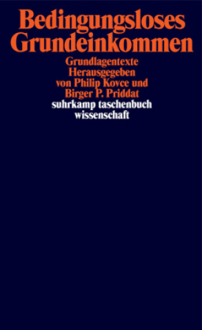 Książka Bedingungsloses Grundeinkommen Philip Kovce