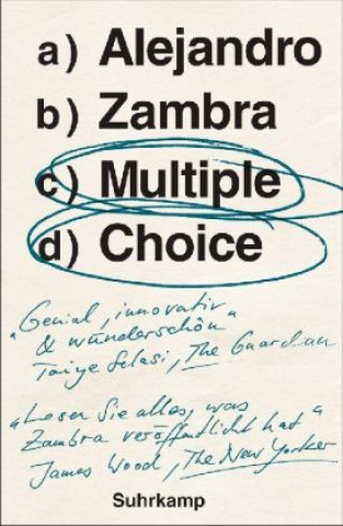 Knjiga Multiple Choice Alejandro Zambra
