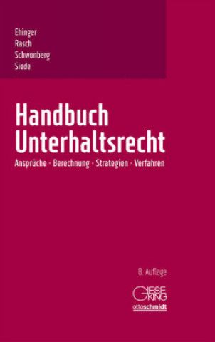 Kniha Handbuch Unterhaltsrecht Uta Ehinger
