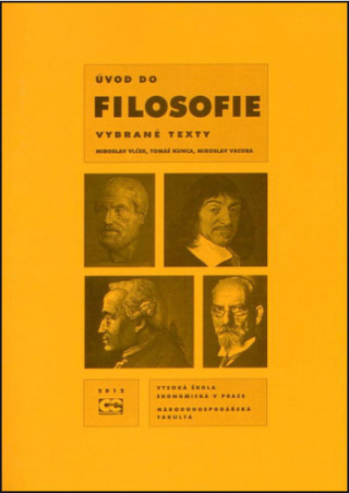 Book Úvod do filosofie. Vybrané texty Miroslav Vlček