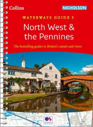 Carte North West and the Pennines Collins Maps
