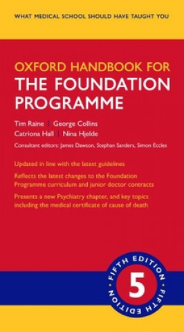 Książka Oxford Handbook for the Foundation Programme RAINE