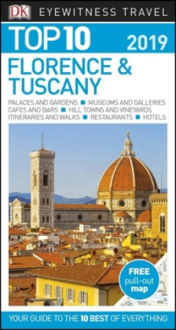 Carte Top 10 Florence and Tuscany DK Travel