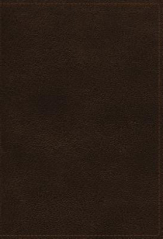Carte NKJV Study Bible, Premium Calfskin Leather, Brown, Full-Color, Thumb Indexed, Comfort Print Thomas Nelson