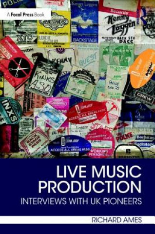 Kniha Live Music Production Richard G. Ames