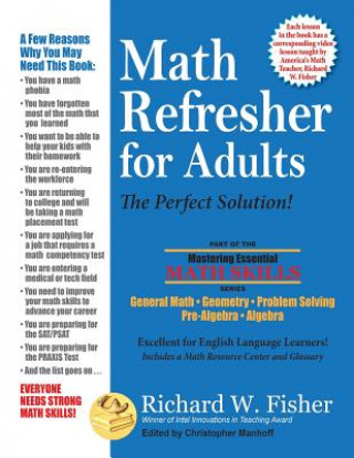 Kniha Math Refresher for Adults RICHARD W FISHER
