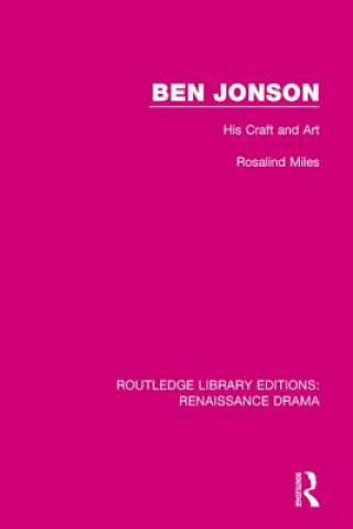 Kniha Ben Jonson MILES