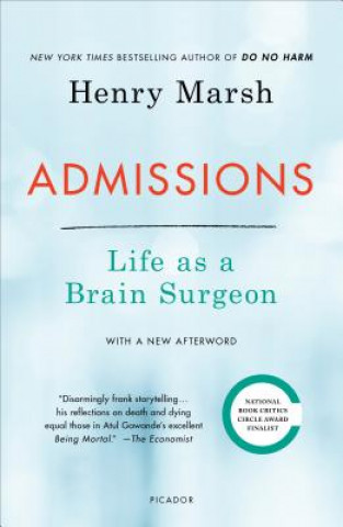 Carte ADMISSIONS HENRY MARSH