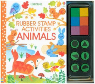 Könyv Rubber Stamp Activities Animals Fiona Watt