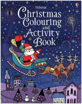 Книга Christmas Colouring and Activity Book Kirsteen Robson