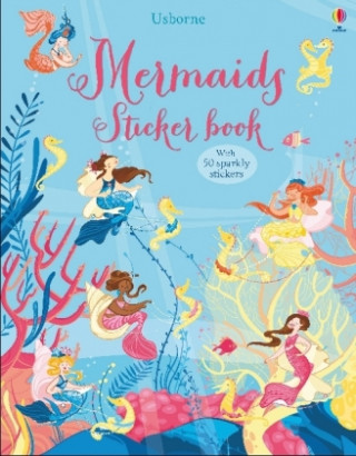 Kniha Mermaids Sticker Book Fiona Watt