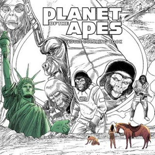Carte Planet of the Apes Adult Coloring Book Pierre Boulle