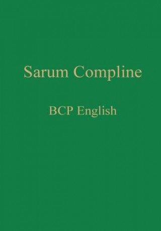 Kniha Sarum Compline WILLIAM RENWICK