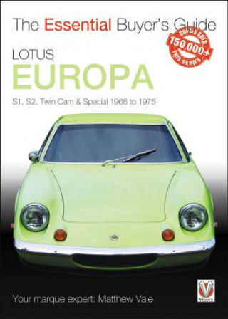 Könyv Lotus Europa Matthew Vale