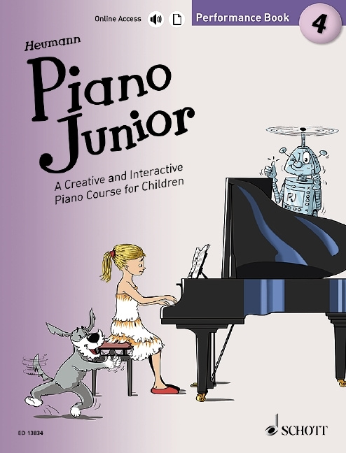 Printed items Piano Junior: Performance Book 4 HANS-G NTER HEUMANN