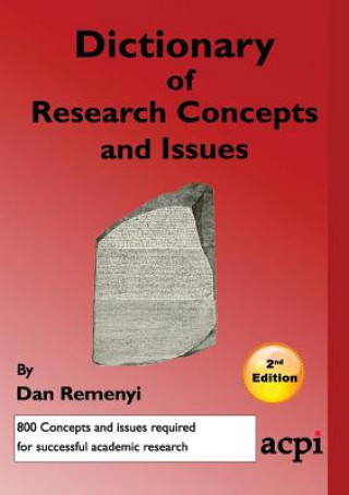 Carte Dictionary of Research Concepts and Issues - 2nd Ed Remenyi