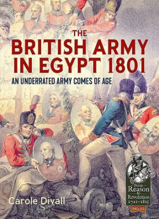 Könyv British Army in Egypt 1801 Carole Divall